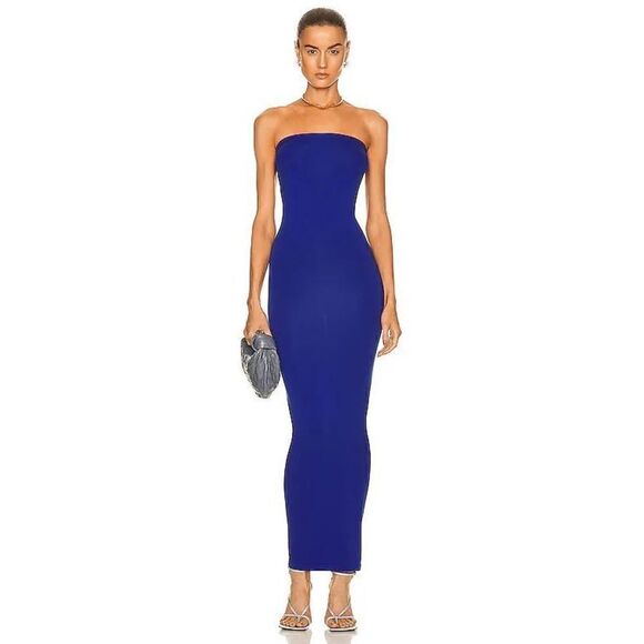NWT Wolford Fatal Dress M Blue - Picture 1 of 11